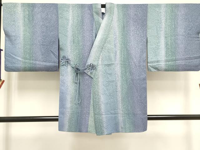 平和屋着物▽道中着 スリーシーズン 春夏秋 塵除け 作家物 霞文 正絹 逸品 DABJ4492cd