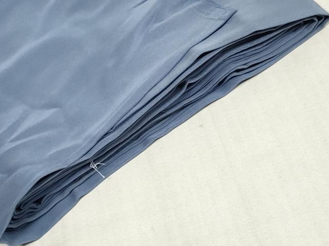 平和屋着物▼男性 長襦袢 解き反物 着尺 風景文 暈し染め 金彩 逸品 DABJ4726zy