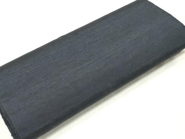 平和屋着物▼男性 紬 反物 着尺 濃藍色 逸品 未使用 DABJ4761zy