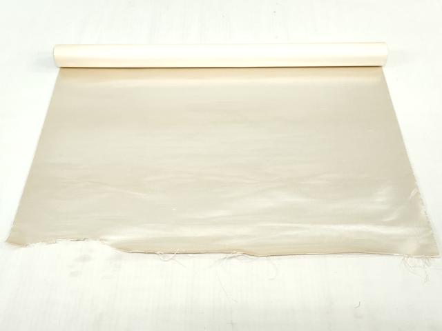平和屋本店▼丸帯 帯反物 銀糸 逸品 未使用 DABJ4789zy