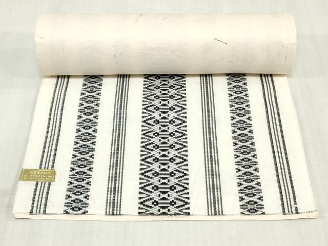 平和屋着物*夏物 名古屋帯 帯反物 博多織 紗献上 未使用 DABJ4810zy