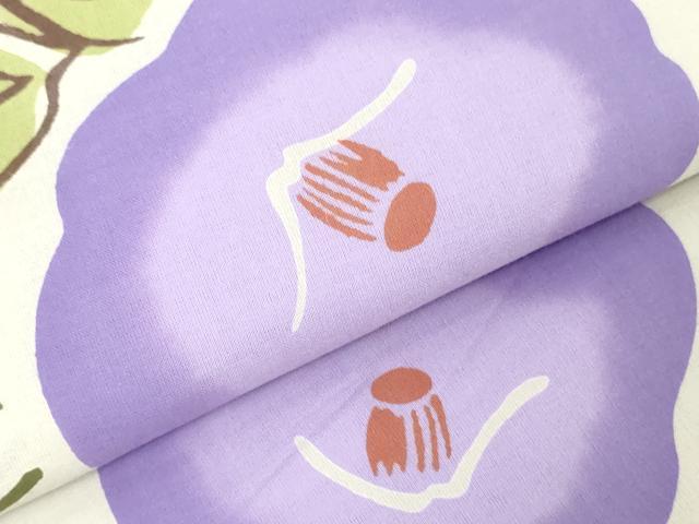 平和屋着物∴夏物 世界的ファッションデザイナー 山本寛斎 kansaiブランド 浴衣 反物 着尺 枝椿文 綿 逸品 未使用 DABJ4851zy