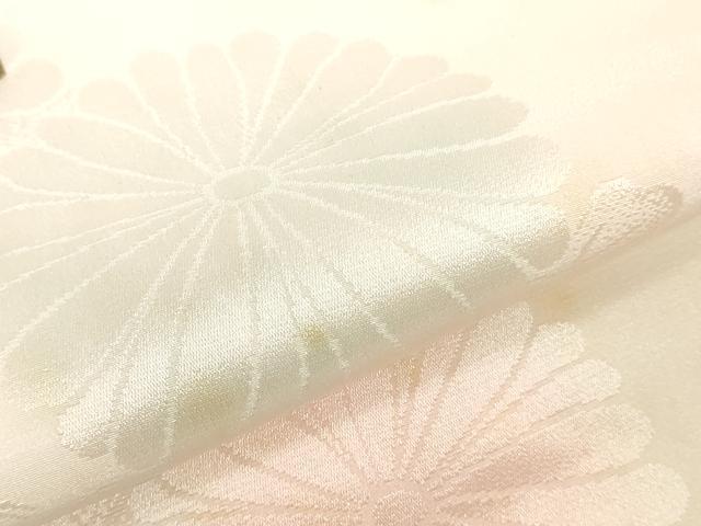 平和屋着物▼長襦袢 反物 着尺 青海波花地紋 暈し染め 未使用 DABJ4905zy