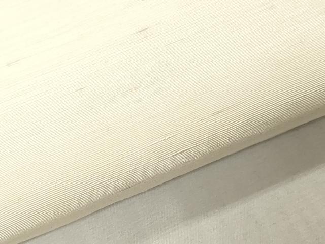 平和屋着物▼白生地 反物 着尺 生成り色 逸品 未使用 DABJ4948zy