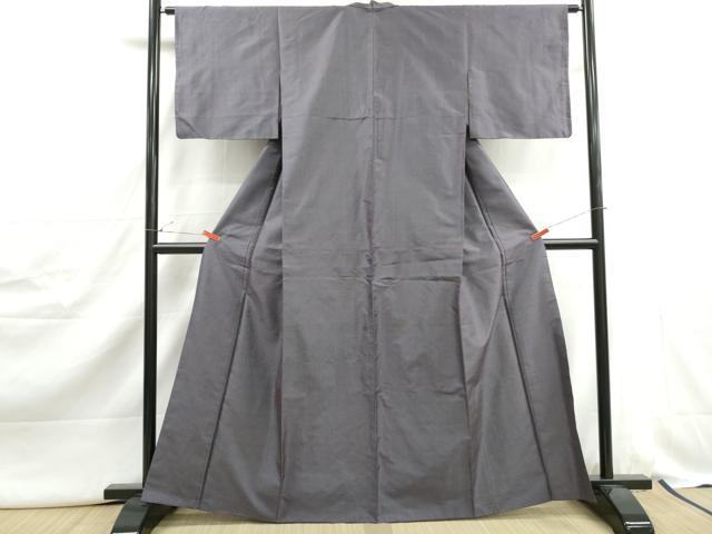 平和屋着物■上質な紬 十字絣 高島屋扱い 正絹 逸品 DABJ5014qa