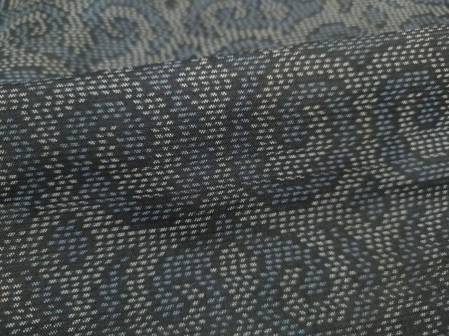 平和屋着物■本場大島紬 抽象文 正絹 逸品 DABJ5017qa