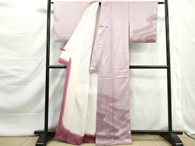 平和屋着物■訪問着 霞文 暈し染め 正絹 逸品 DABJ5105qa