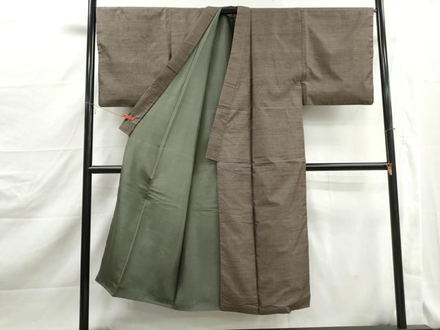 平和屋着物■男性 本場大島紬 抽象文 正絹 逸品 DABJ5143qa