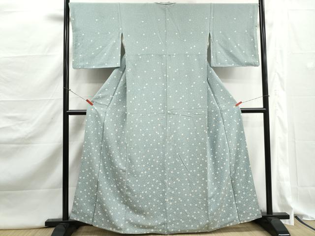 平和屋着物■訪問着 舞花文 正絹 逸品 DABJ5234qa