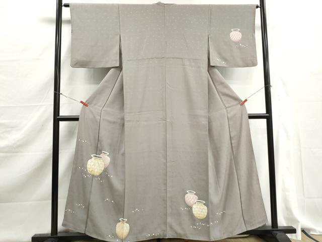 平和屋着物■訪問着 陶器文 金彩 正絹 逸品 DABJ5275qa