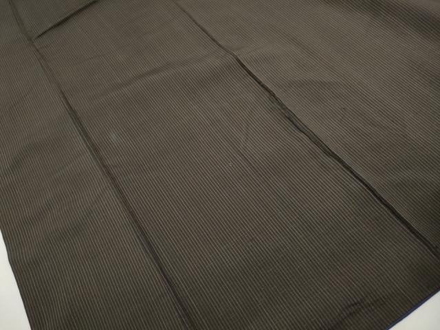 平和屋着物■男性 紬 間道 正絹 逸品 DABJ5319qa