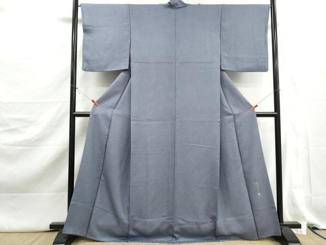 平和屋着物■伝統工芸師 服部光擴 江戸小紋 鮫小紋柄 正絹 逸品 DABJ5357qa