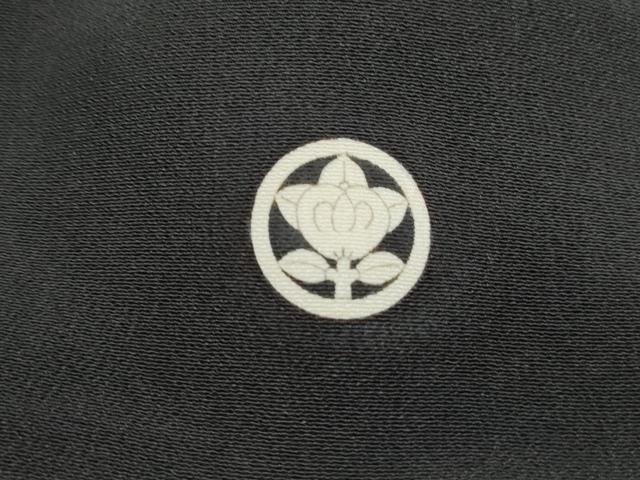 平和屋着物■豪華黒留袖 駒刺繍 草花文 金彩 正絹 逸品 DABJ5380qa