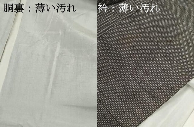 平和屋着物■本場大島紬 風景文 正絹 逸品 DABJ5466qa