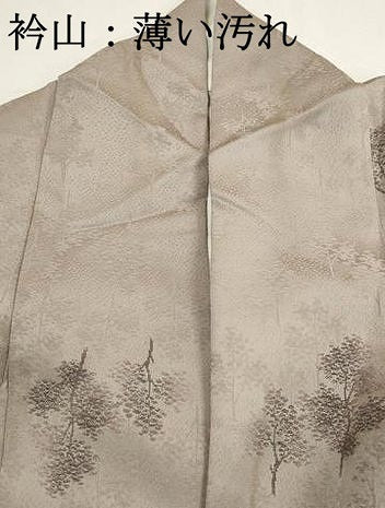 平和屋着物■上質な小紋 樹林文 正絹 逸品 DABJ5470qa