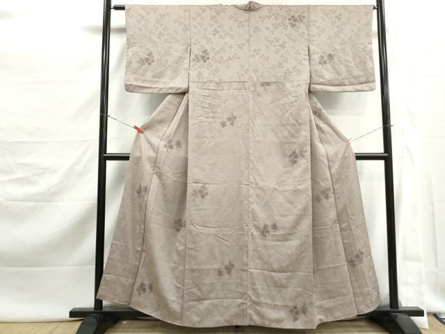 平和屋着物■上質な小紋 樹林文 正絹 逸品 DABJ5470qa