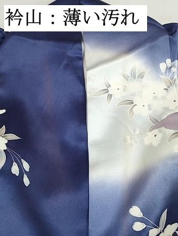 平和屋着物●豪華振袖 枝桜花文 暈し染め 銀彩 正絹 逸品 DABJ5489qa