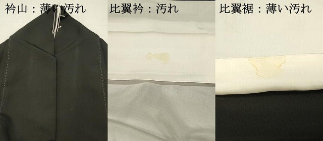 平和屋着物■豪華黒留袖 作家物 風景樹林文 暈し染め 金彩 正絹 逸品 DABJ5546qp