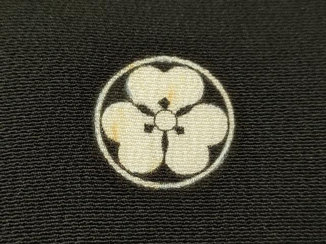 平和屋着物■豪華黒留袖 作家物 重ね山渡橋花松文 正絹 逸品 DABJ5550qp