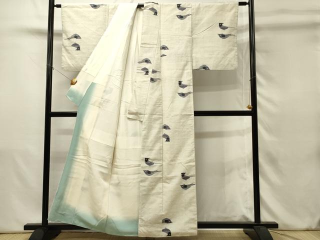 平和屋着物■上質な紬 飛鳥文 正絹 逸品 DABJ5632qp