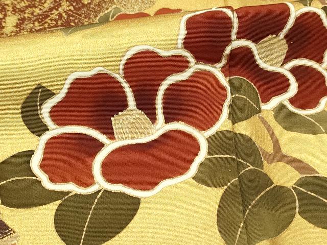 平和屋着物■豪華黒留袖 駒刺繍 色紙重ね飛鶴花文 牡丹 金彩 正絹 逸品 DABJ5653qp