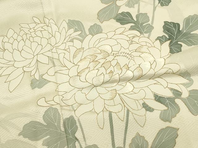 平和屋着物■訪問着 刺繍 乱菊 金彩 高島屋扱い 正絹 逸品 DABJ5788qp