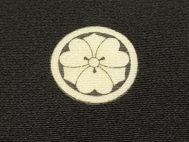 平和屋着物■豪華黒留袖 駒刺繍 飛鶴枝松文 金彩 正絹 逸品 DABJ5803qp