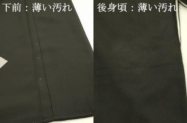 平和屋着物■豪華黒留袖 駒刺繍 御所車花文 金彩 正絹 逸品 DABJ5997qp