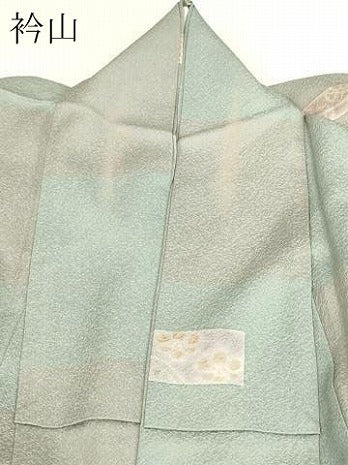 平和屋着物▽上質な小紋 単衣 花唐草文 正絹 逸品 DABJ6017sf