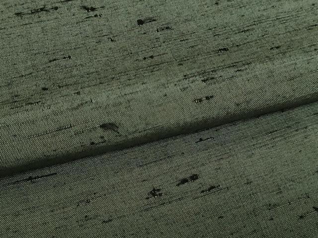 平和屋着物▽髭紬 単衣 霞文 正絹 逸品 DABJ6025sf