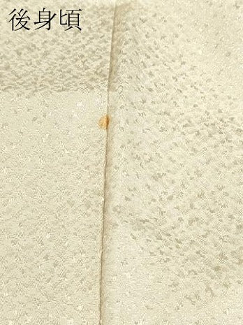 平和屋着物▽訪問着 単衣 立波文 金彩 洗える着物 DABJ6030sf