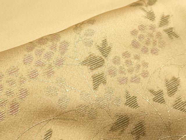 平和屋着物●訪問着 刺繍 地紙花松文 暈し染め 金銀彩 正絹 逸品 未使用 DABJ6641du