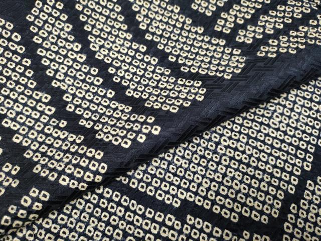 平和屋着物●訪問着 絞り 束ね熨斗文 正絹 逸品 DABJ6650du