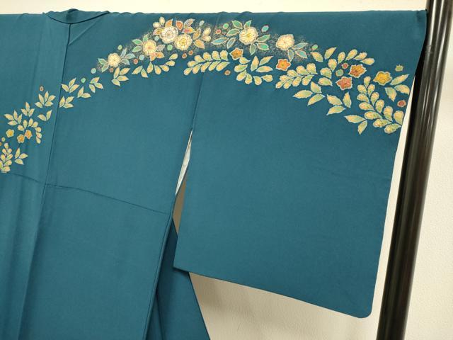 平和屋着物●訪問着 作家物 絞り 辻が花 金彩 やまと誂製 正絹 逸品 DABJ6661du