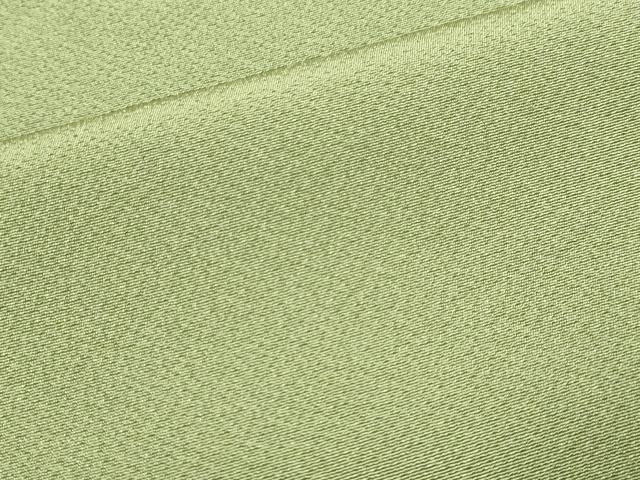 平和屋着物●上質な色無地 濃い柳茶色 正絹 逸品 DABJ6711du
