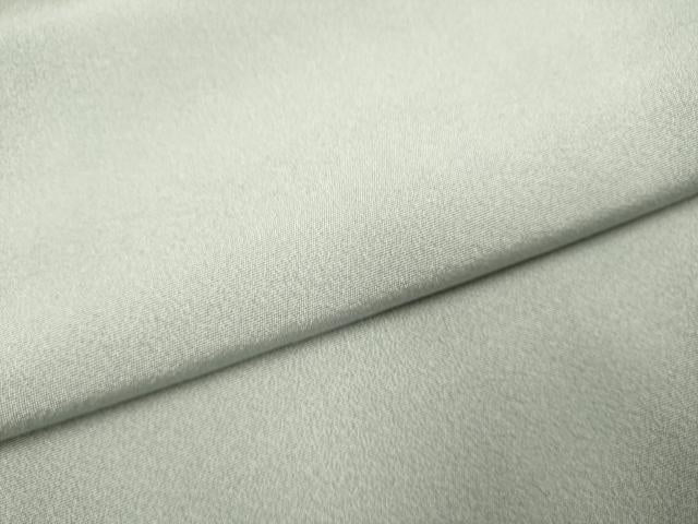 平和屋着物●上質な色無地 作家物 灰青色 正絹 逸品 DABJ6720du