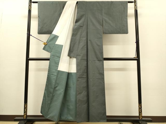 平和屋着物●本場大島紬 一元絣 正絹 逸品 DABJ6916du
