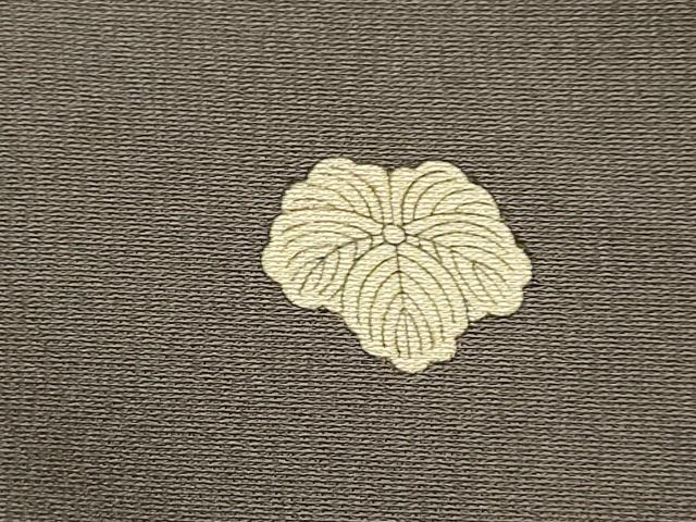 平和屋着物●銀座きしや 留袖 駒刺繍 枝松葉 金彩 正絹 逸品 DABJ6932du