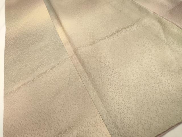 平和屋着物▼上質な小紋 舞花地紋 霞文 暈し染 正絹 逸品 DABJ7036fe