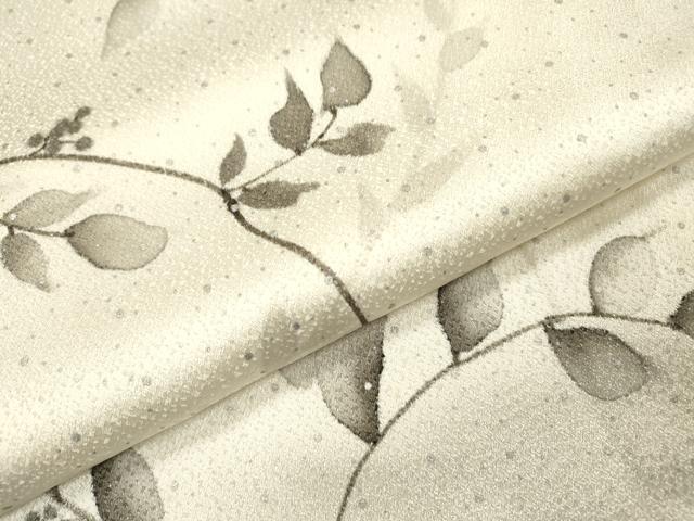 平和屋着物▼上質な小紋 手描き 南天文 正絹 逸品 DABJ7039fe
