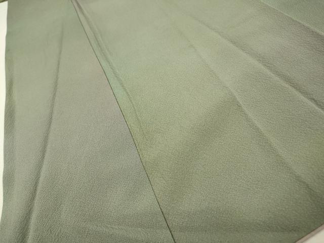 平和屋着物▼染色作家 斉藤三才 小紋 霞文 暈し染 正絹 逸品 DABJ7061fe