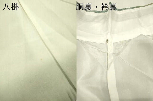 平和屋着物▼上質な小紋 流水文 暈し染 正絹 逸品 DABJ7063fe