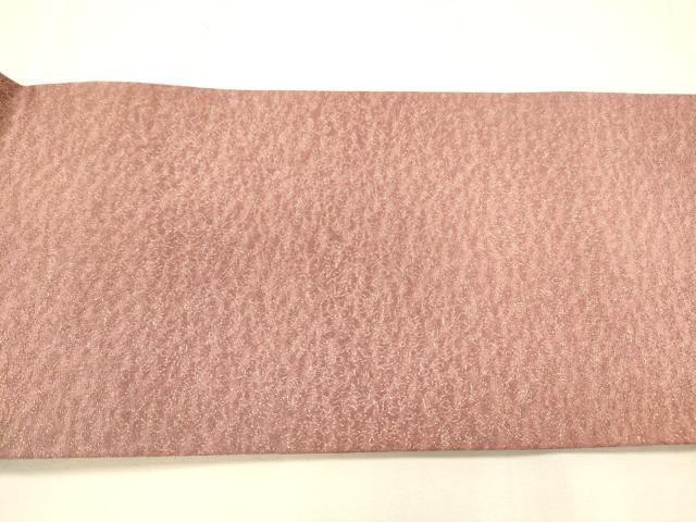 平和屋着物▼つけ帯 草花 金通し地 正絹 逸品 DABJ7621fe