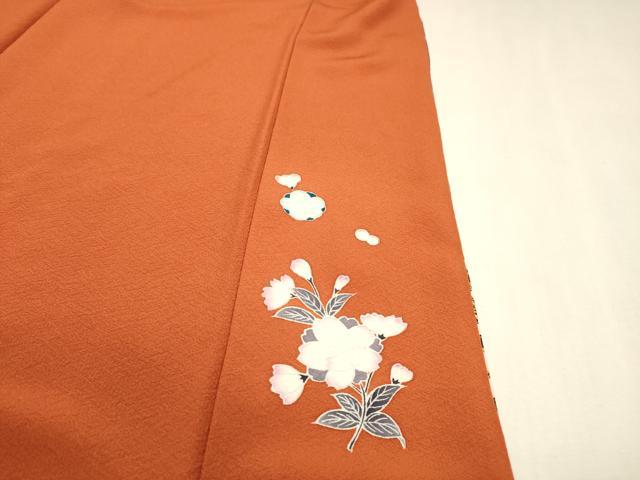 平和屋着物●豪華振袖 駒刺繍 花丸文 暈し染 金彩 正絹 逸品 DABJ7820fe
