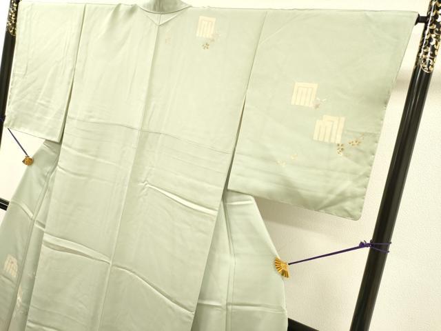 平和屋着物●訪問着 源氏香花文 鈴乃屋扱い 正絹 逸品 未使用 DABJ7844fe