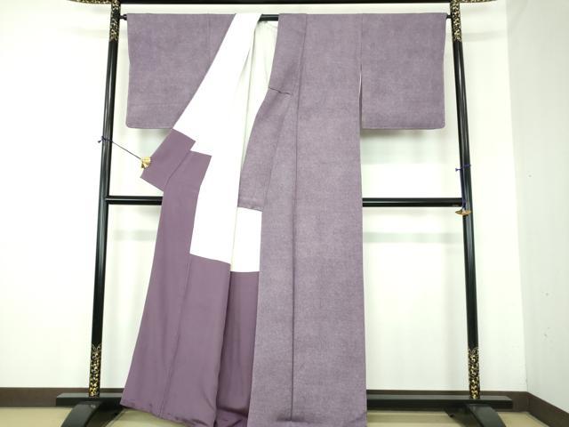 平和屋着物●江戸小紋 清水峯州 鮫小紋柄 正絹 逸品 未使用 DABJ8224ps