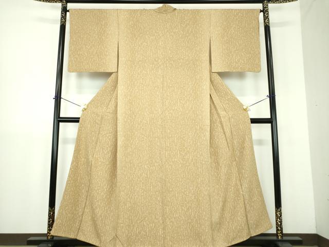 平和屋着物●上質な小紋 霞文 正絹 逸品 DABJ8416ps
