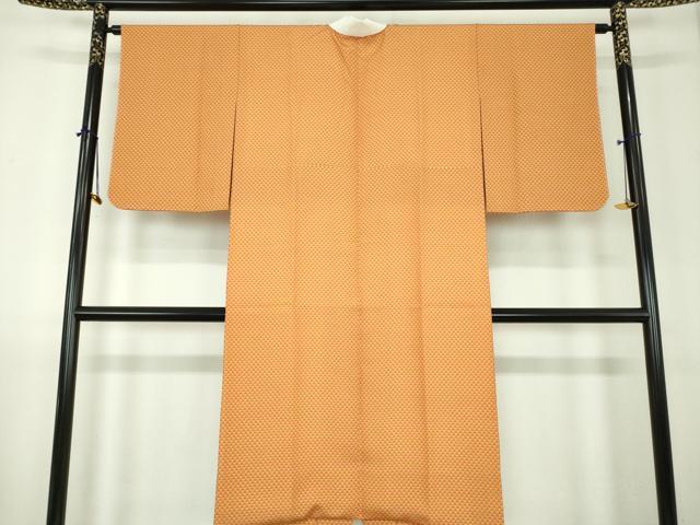 平和屋着物●上質な長襦袢 袷 鱗文様 正絹 逸品 DABJ8425ps