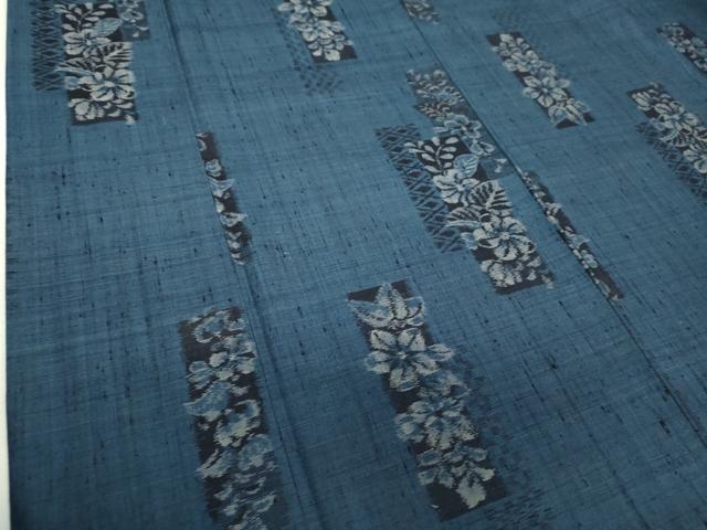 平和屋着物●上質な紬 辻が花 正絹 逸品 DABJ8439ps