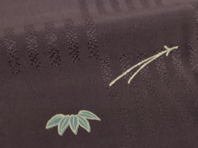 平和屋着物●上質な長襦袢 無双仕立て 吹き寄せ花文 正絹 逸品 DABJ8443ps